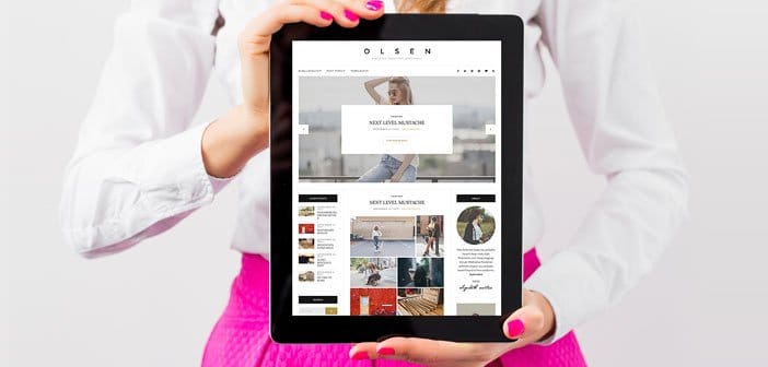 Olsen – A Stunning Blogging Theme for WordPress