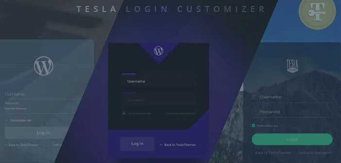 Tesla Login Customizer