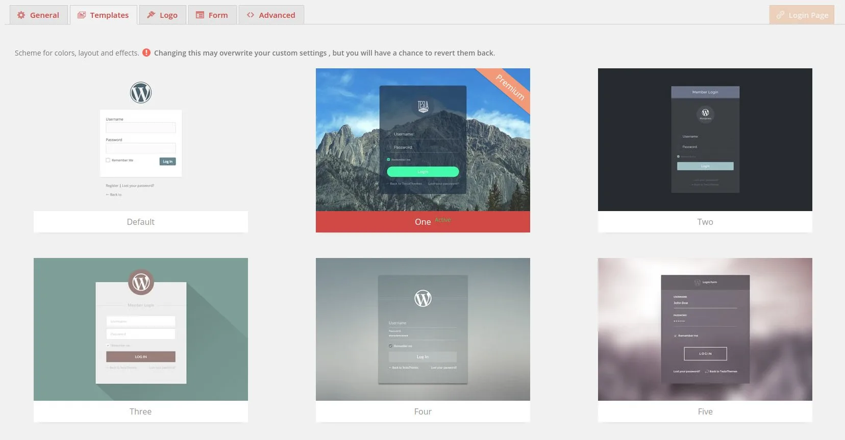 Tesla Login Customizer
