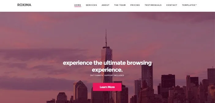 roxima wordpress theme
