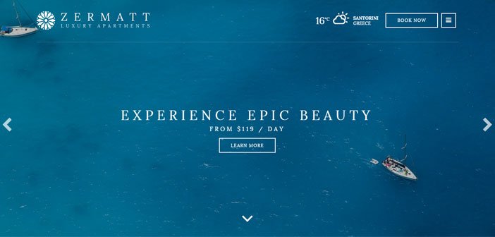 Zermatt – A next generation responsive Hotel WordPress theme