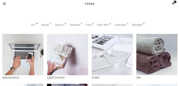 Formo – A Minimalist and Modern Portfolio WordPress Theme