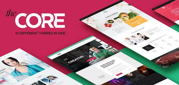 15 in 1 Theme – The Core Beautiful & Solid WordPress Theme