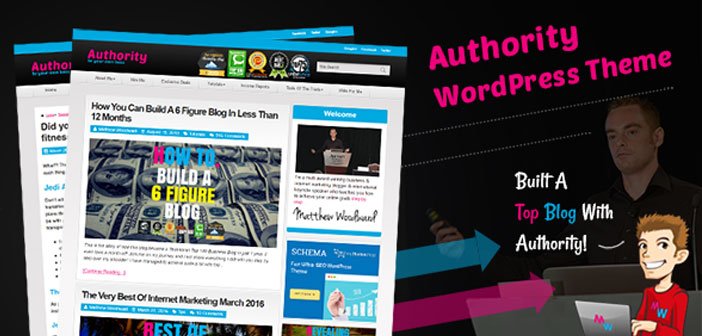 Authority – A Highly Optimized Blog WordPress Theme