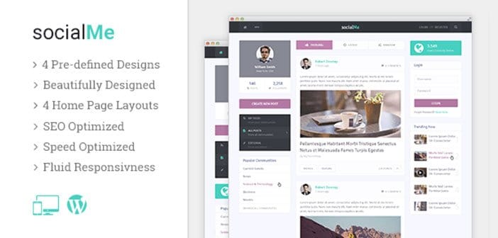 SocialMe – Impress Visitors With a Powerful & Fast Social Site
