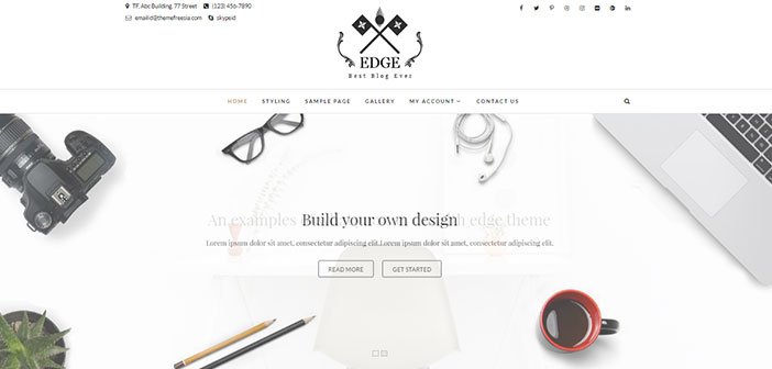 Edge - Best Responsive Blog WordPress Theme