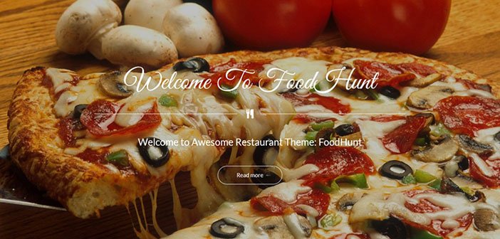 FoodHunt - Modern Multi Purpose WordPress Theme