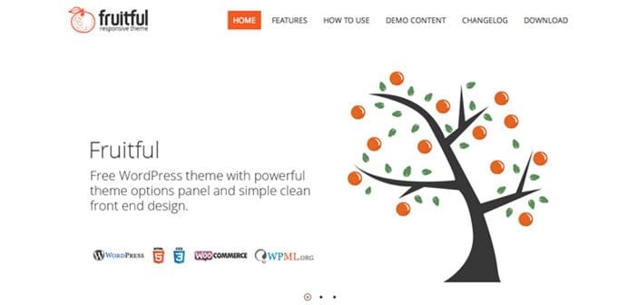 Fruitful - Responsive WordPress Theme