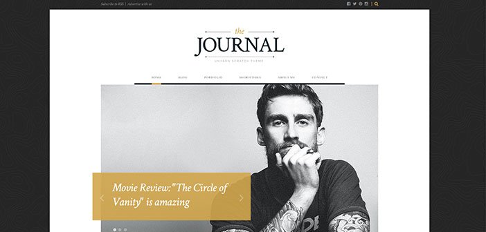Journal - Minimalist Magazine WordPress Theme