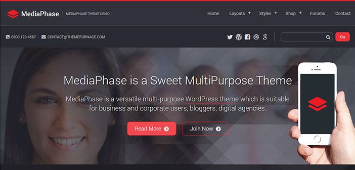 MediaPhase - Multi-purpose WordPress Theme