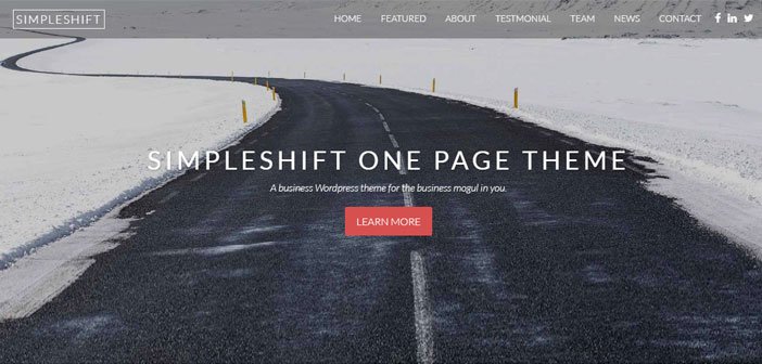 SimpleShift - Flexible Multi-purpose WordPress Theme