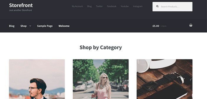 Storefront - Best WooCommerce WordPress Theme