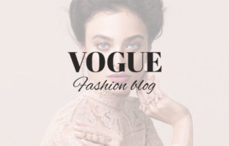 Vogue – A Modern Fashion Blog WordPress Theme