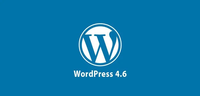 WordPress 4.6 - Pepper