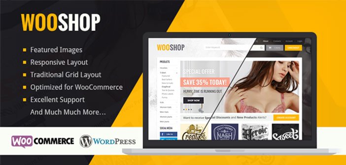 WooShop – A Beautiful WooCommerce WordPress Theme
