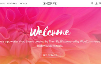 Shoppe – A Beautiful Multipurpose WooCommerce WordPress Theme