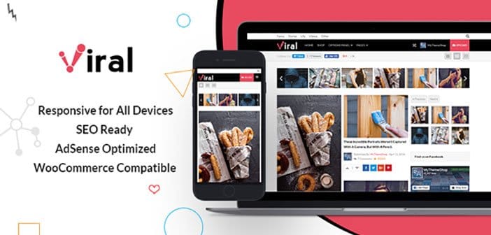 Viral – A Beautiful and Stylish Social Viral WordPress Theme