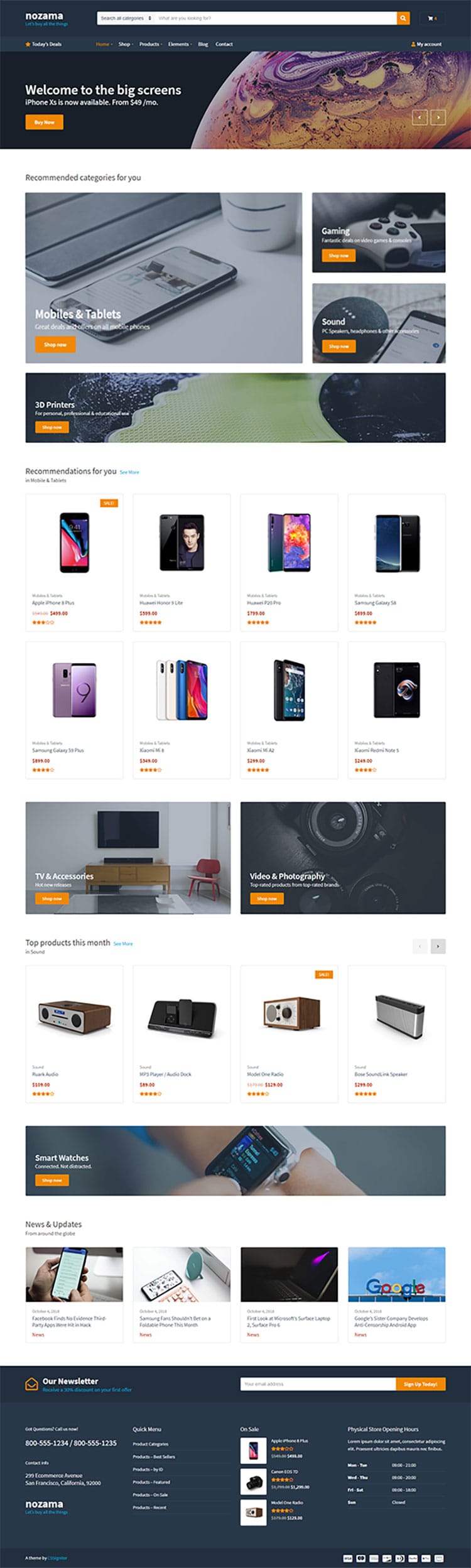 Nozama-WooCommerce-WordPress-Theme