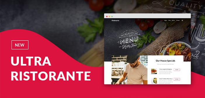 Ristorante Skin for Ultra WordPress Theme By Themify