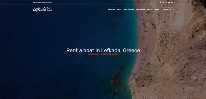 Lefkada – A Clean and Professional Business WordPress Theme